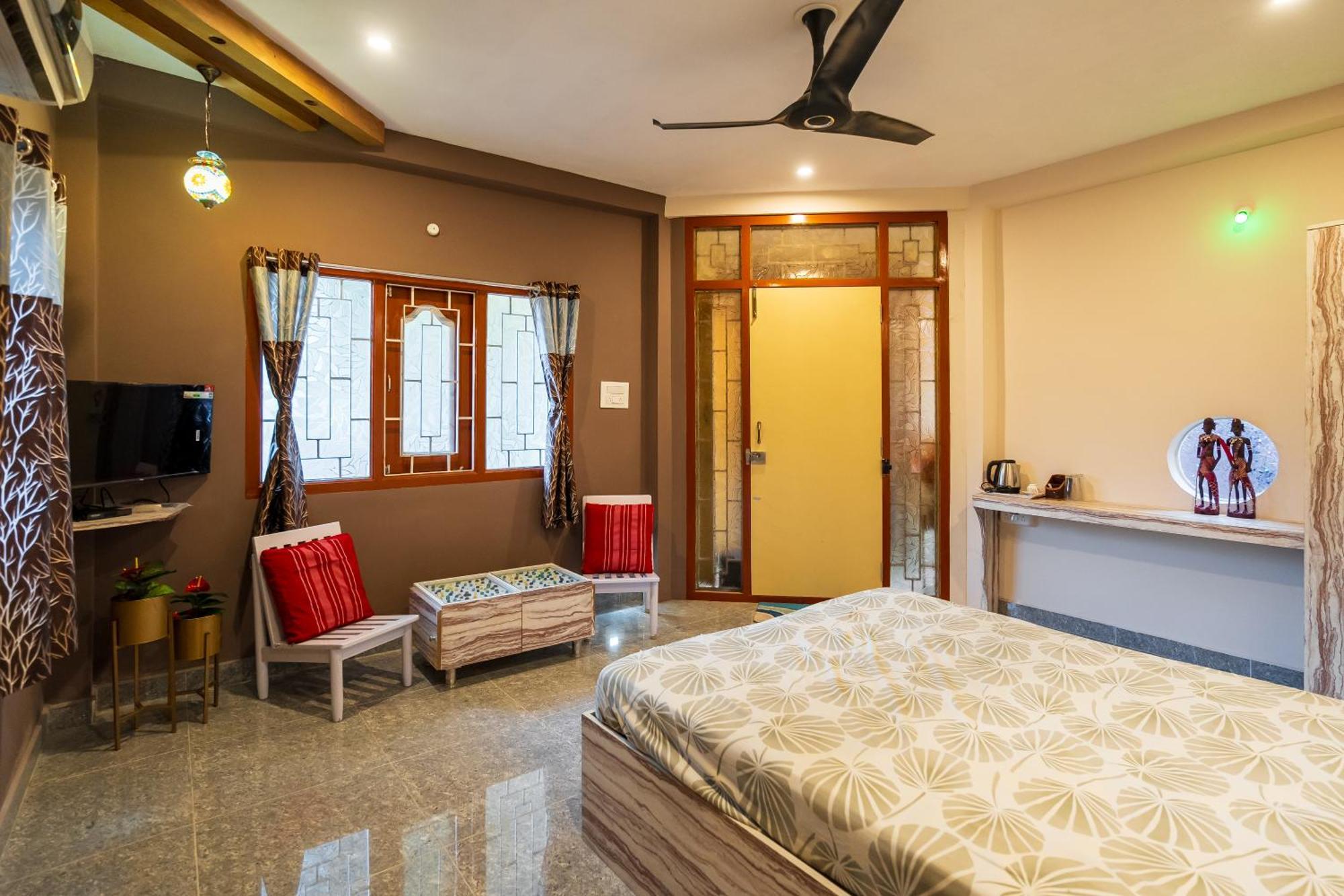 Ntr Garden Hotell Auroville Exteriör bild