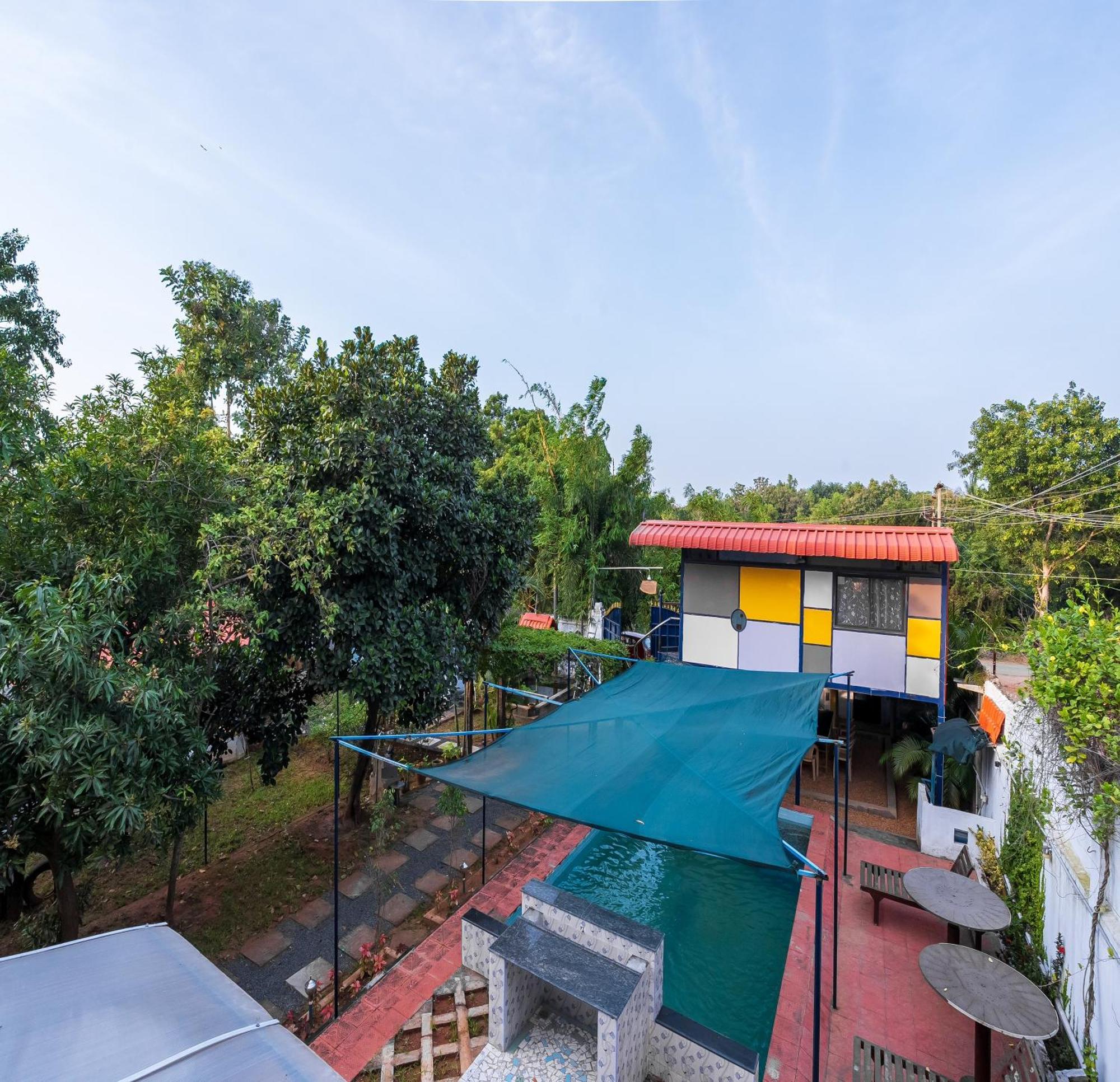 Ntr Garden Hotell Auroville Exteriör bild